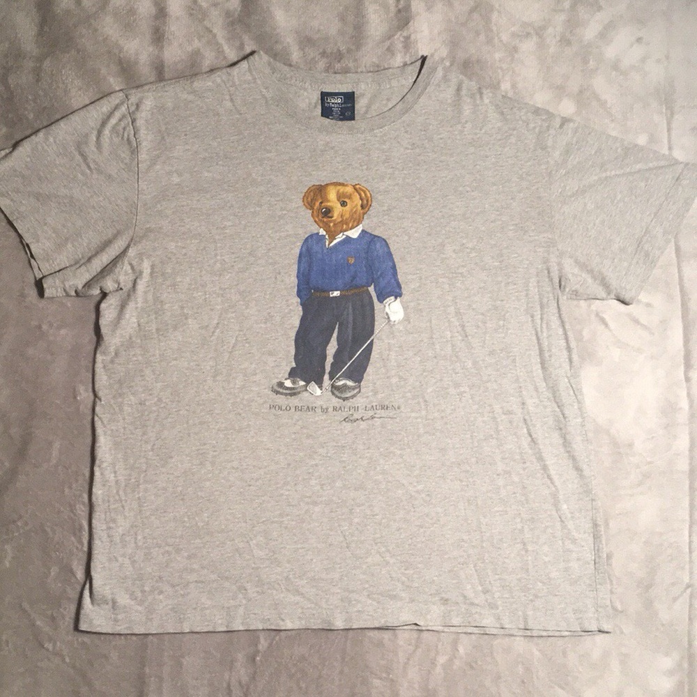 VTG. POLO GOLF BEAR T-SHIRT! ORIGINAL 90s! Clean!